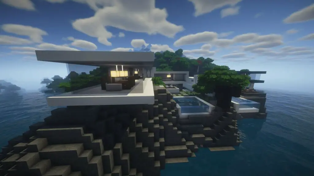 Minecraft Modern House Timelapse #2