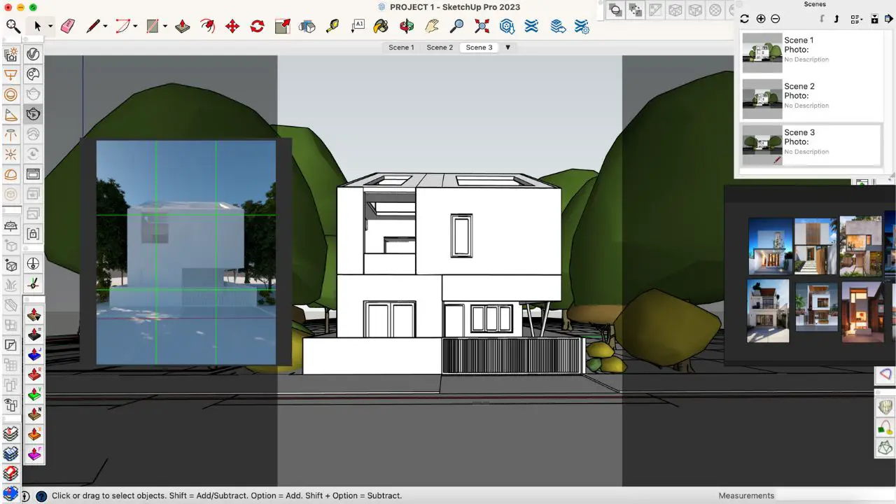 Day 8 of My 30 Days of Architectural Design In SketchUp Challenge