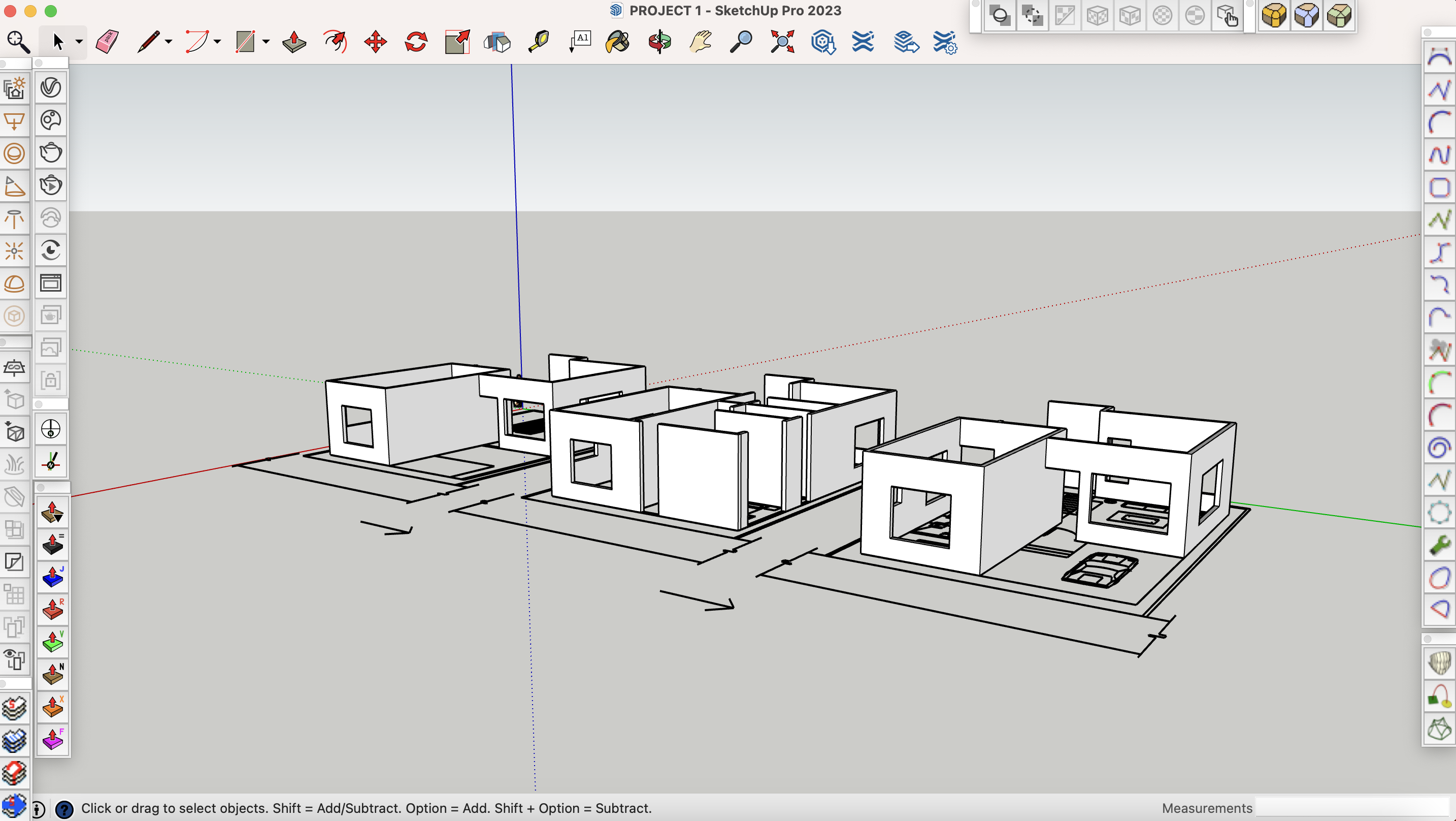 Day 3 of My 30 Days of Architectural Design In SketchUp Challenge