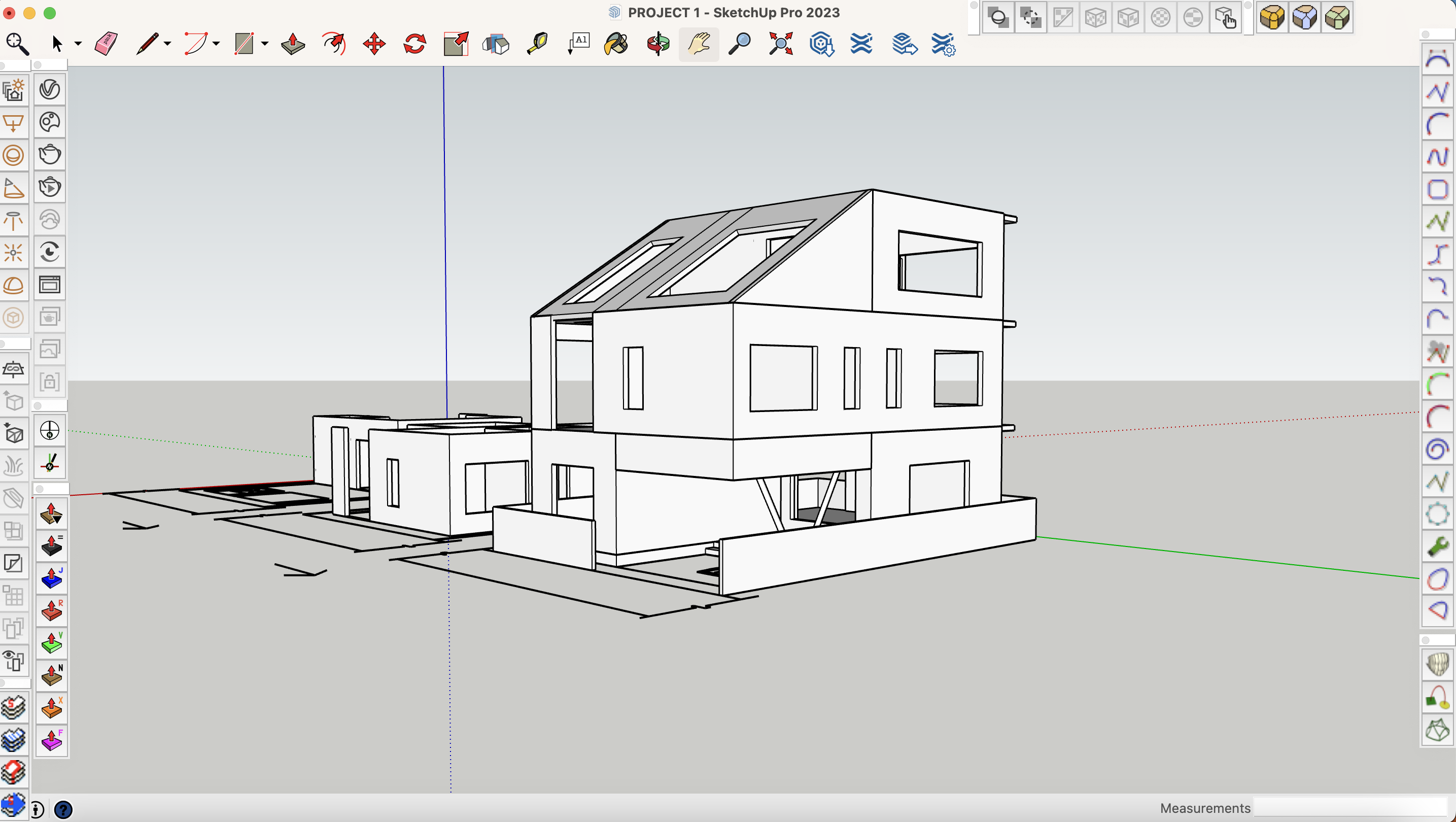 Day 4 of My 30 Days of Architectural Design In SketchUp Challenge