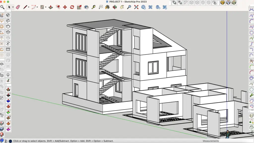 Day 6 of My 30 Days of Architectural Design In SketchUp Challenge